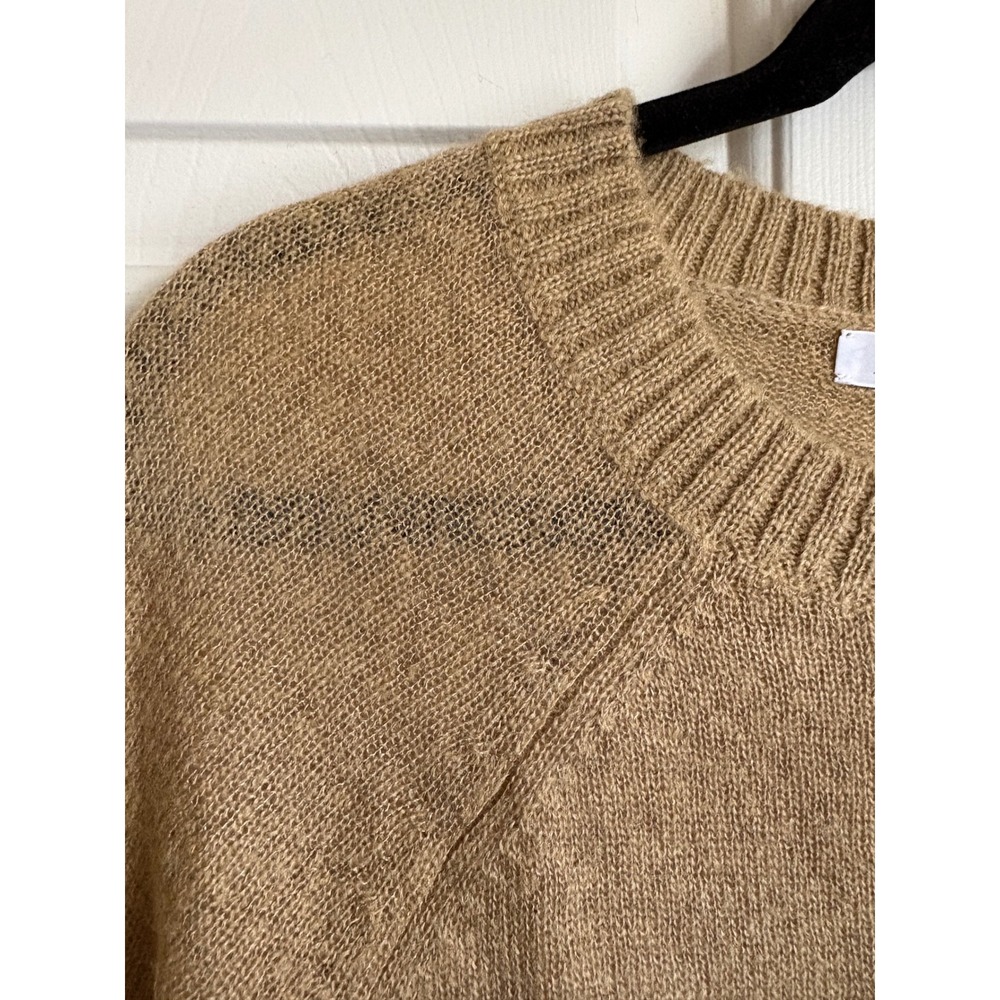 Woolrich Mohair Wool Black Lab Color Block Cozy Cabincore Knitted Sweater Size S - Picture 3 of 6